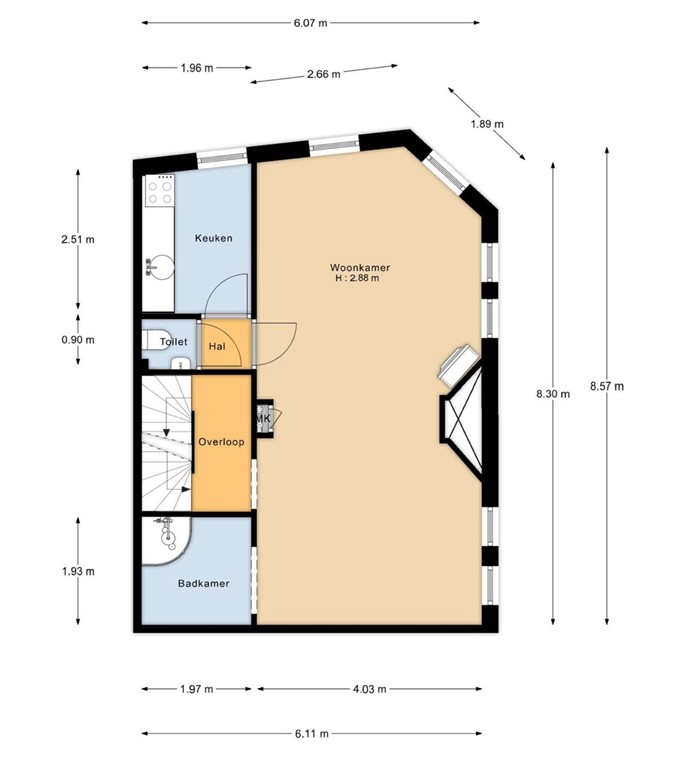 mediumsize floorplan